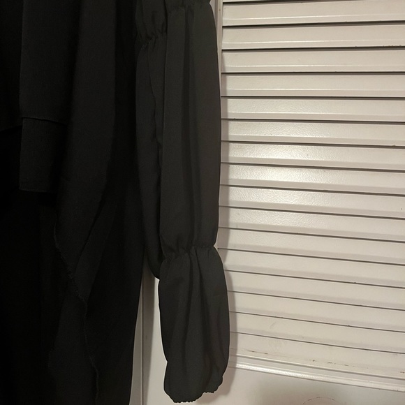 Black hi/lo top NEVER WORN size xxl - Picture 2 of 3